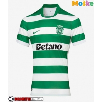 Moške Nogometnih dresov Sporting CP Domači 2025-26 Kratki rokavi